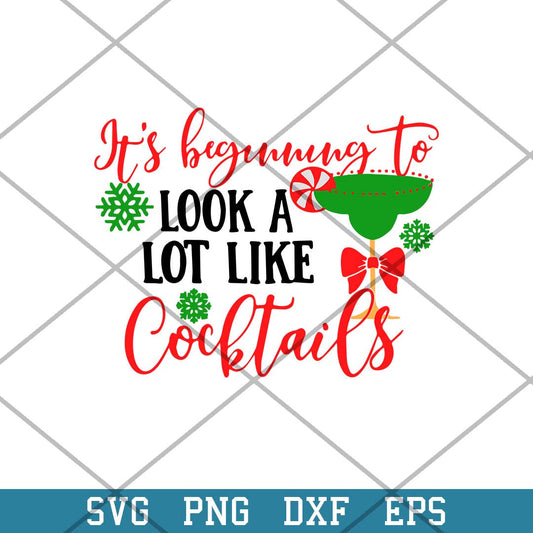 It’s Beginning To Look A Lot Like Cocktails Svg, Halloween Svg-Svgfilesforcricut
