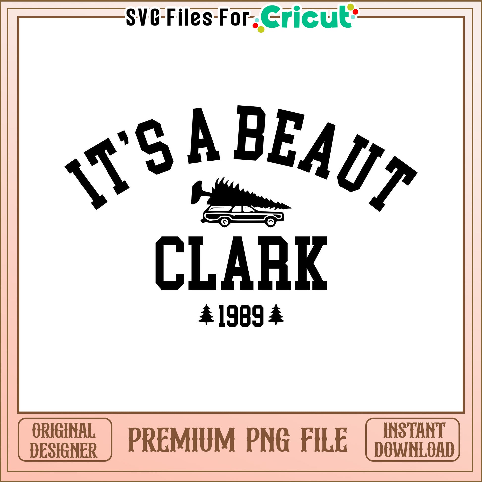 It's a Beaut Clark PNG Design, Perfect for Holiday Projects