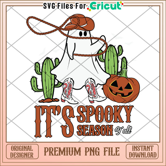 It's spooky season png, greatest time of the year  png, halloween vacation png