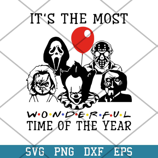 It_s the Most Wonderful Time of the Year Svg, Horror Movies Svg-Svgfilesforcricut