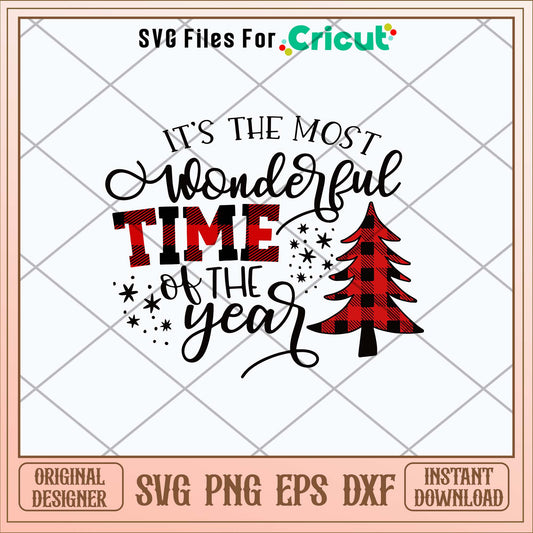 It_s the most wonderful time Of The Year Svg