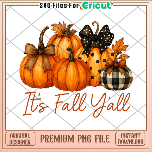 Its fall yall design png, autumn cartoon png, fall design png