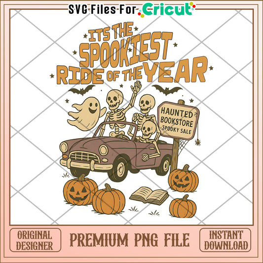 Its the spookiest ride of the year png, spooky sesason png, halloween toys​ png