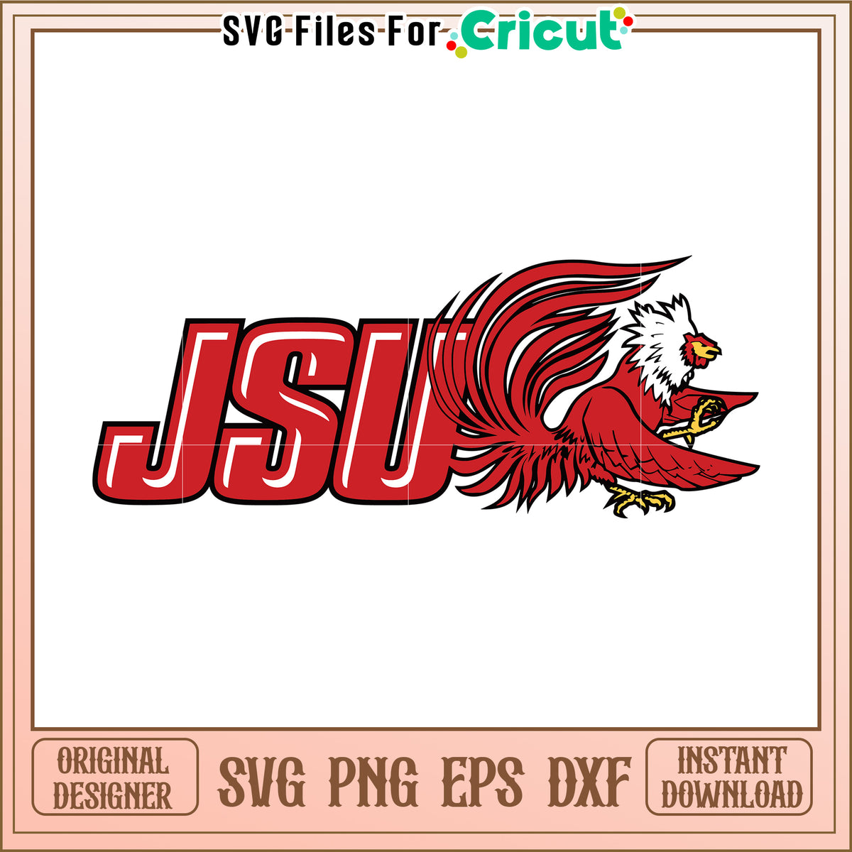 Jsu Pattern JSU SVG File for Cricut Design, Instant Download for Creative Projects ...