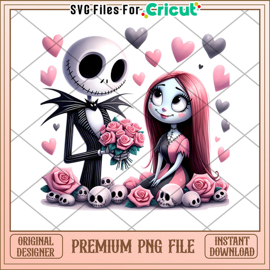 Jack Sally Valentines PNG