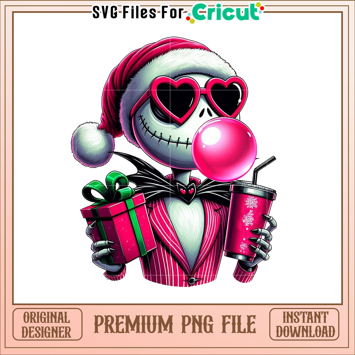 Jack Skellington Christmas PNG Image – svg files for cricut