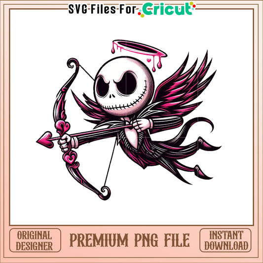 Jack Skellington Cupid PNG Image