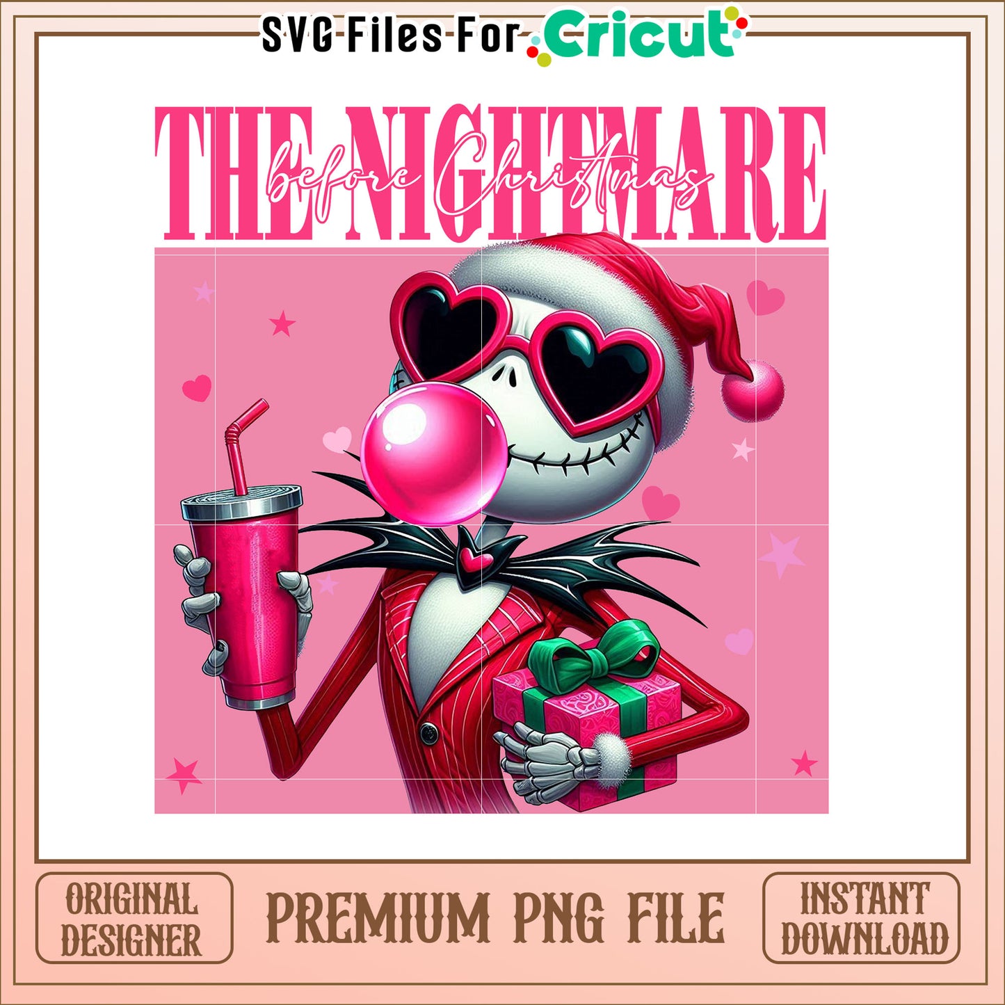 Jack Skellington The Nightmare Before Christmas PNG Artwork 2023