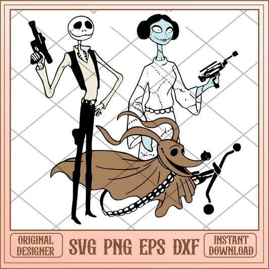 Jack and sally halloween svg, The Nightmare Before Christmas Svg, digital download