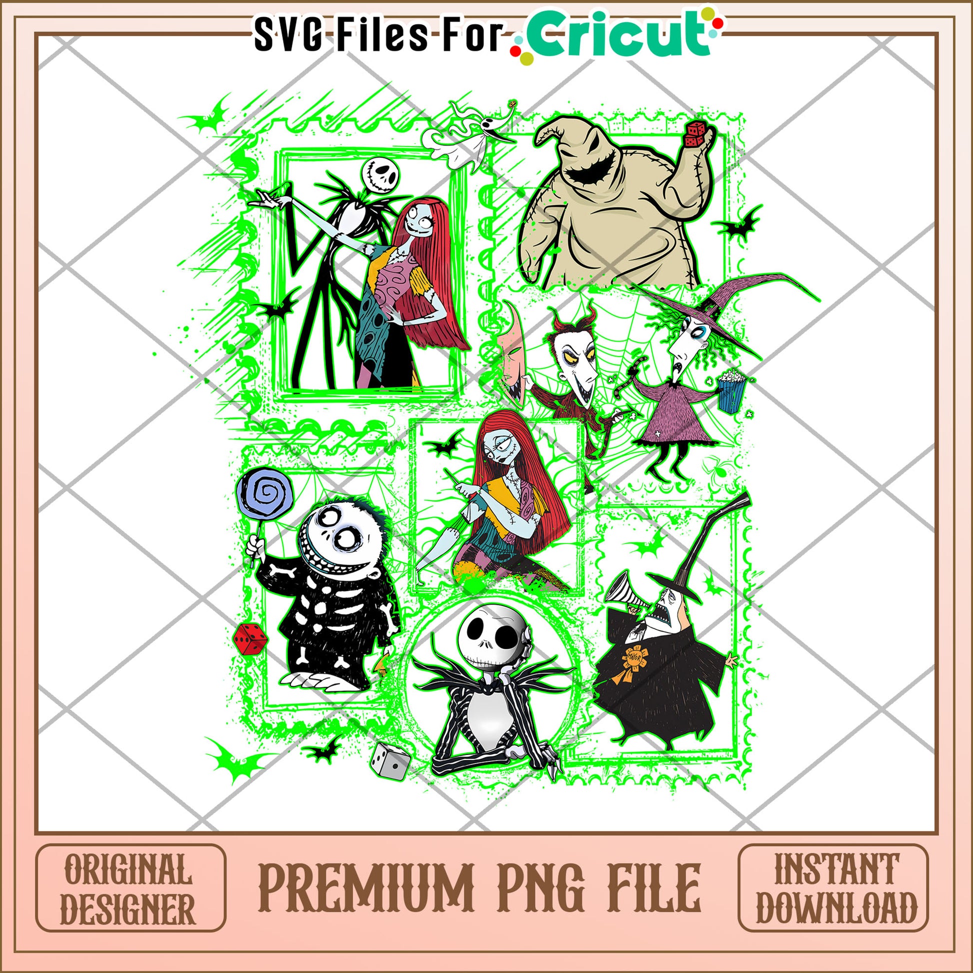 Jack and characters png, halloween costumes​ png, halloween candy png