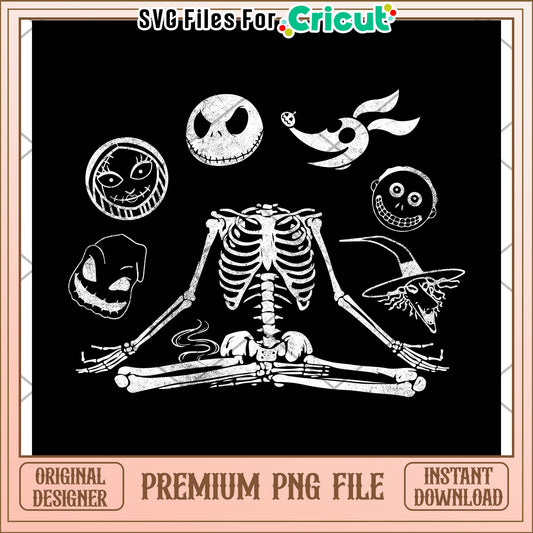Jack skeleton png, halloween characters png, halloween time png