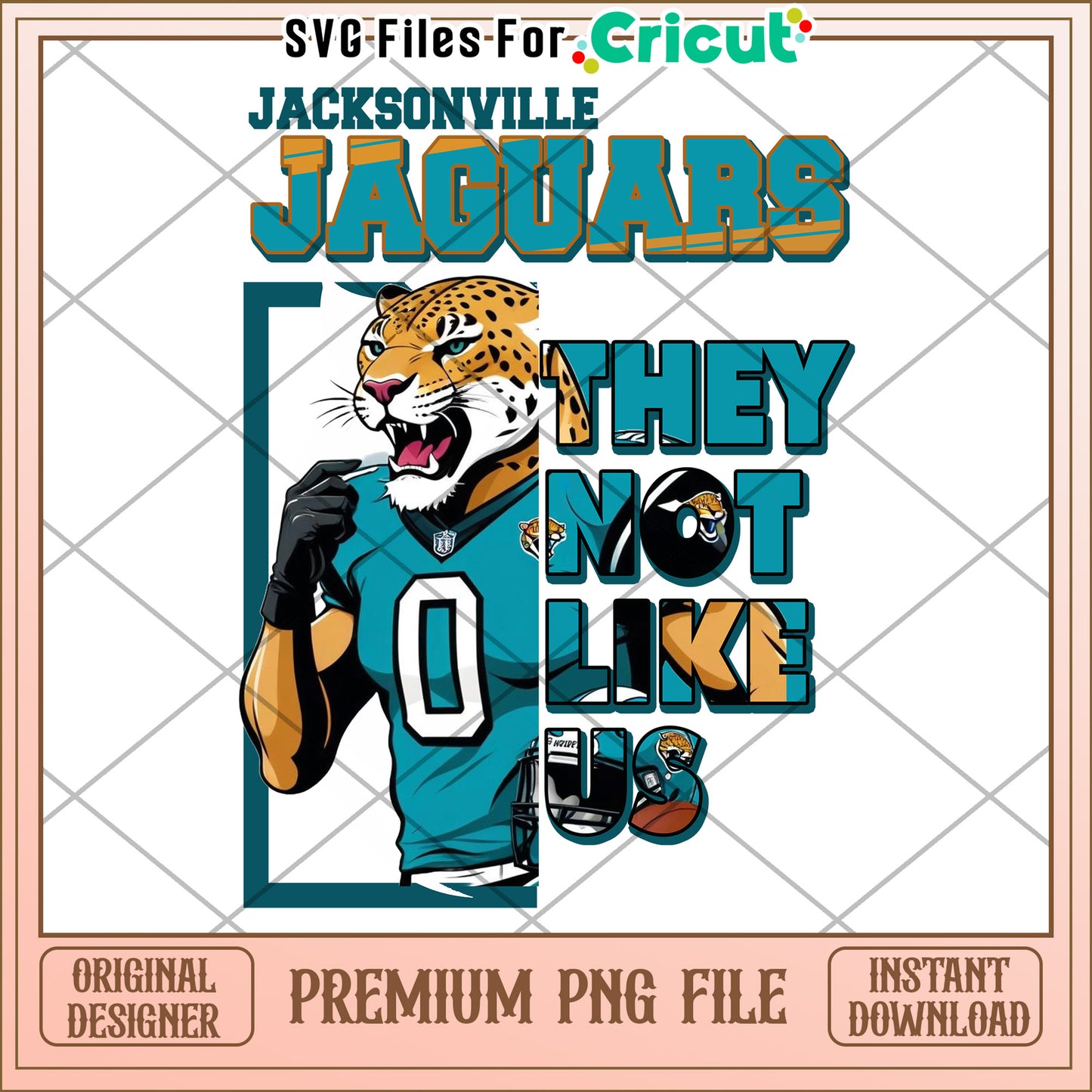 Jacksonville Jaguars Design, Premium PNG for Instant Download