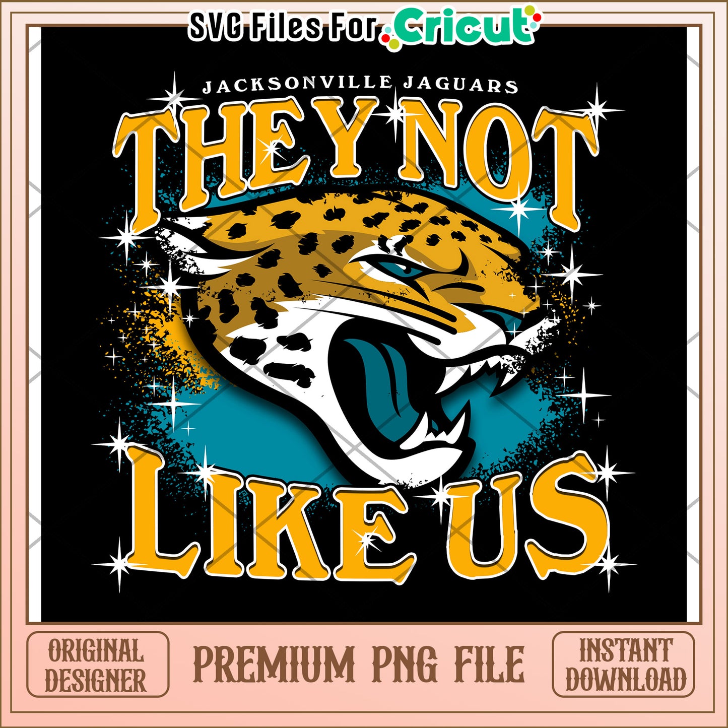 Jacksonville Jaguars PNG Design, perfect for Cricut projects