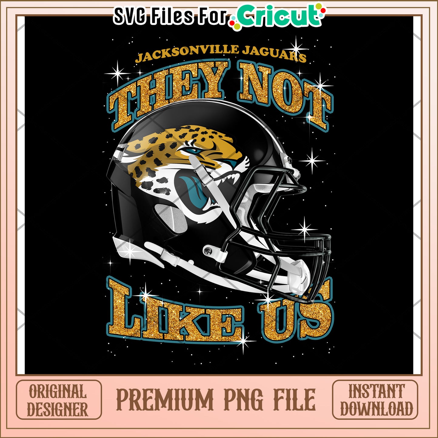 Jacksonville Jaguars PNG design, perfect for sports fans crafts