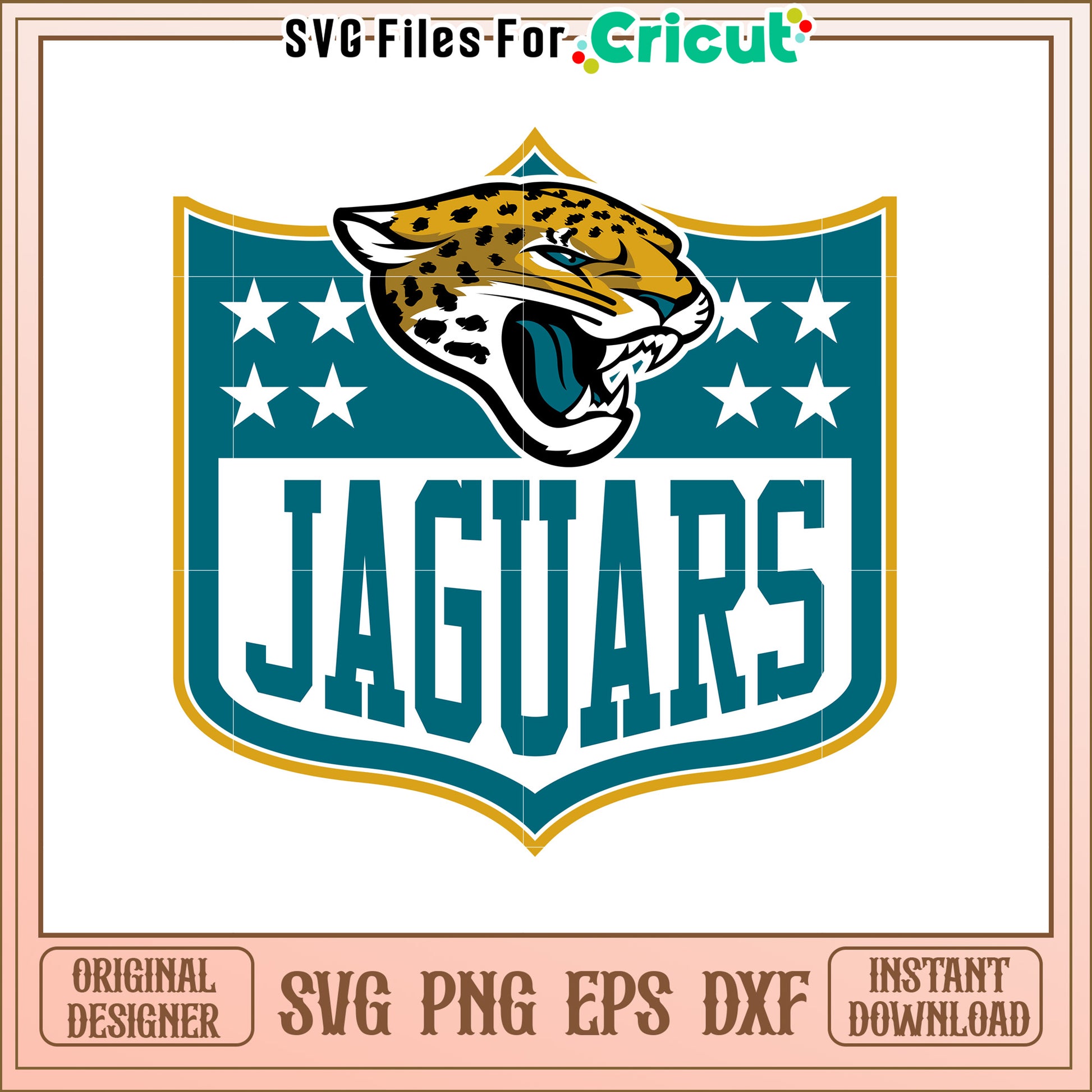 Jacksonville Jaguars SVG Logo Design
