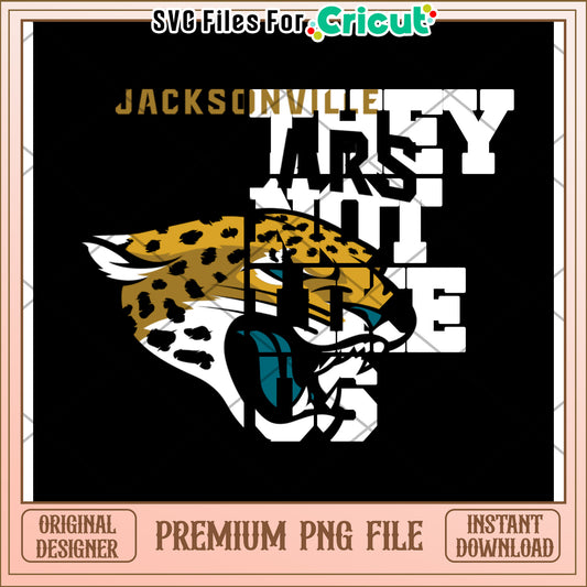 Jacksonville Jaguars artwork for Cricut, instant download PNG file
