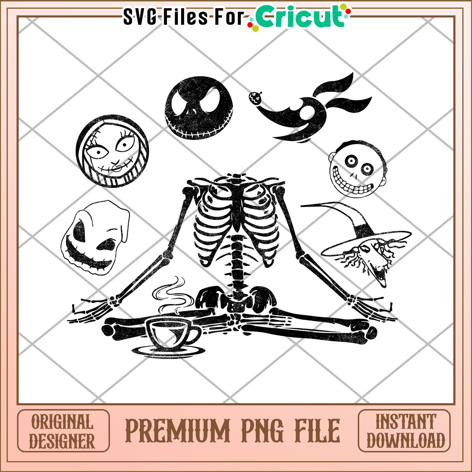 Jack the skeleton png, spooky halloween png, halloween season png – svg ...