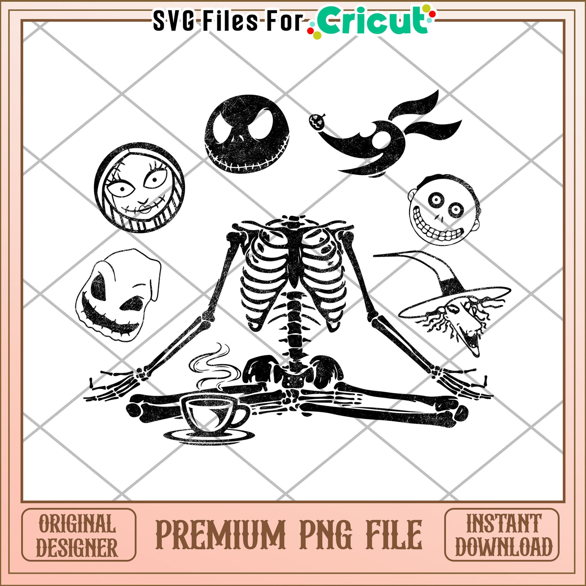 Jack the skeleton png, spooky halloween​ png, halloween season png