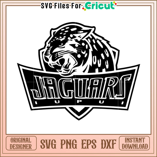 Jaguars logo SVG design for crafting projects, perfect for Cricut users