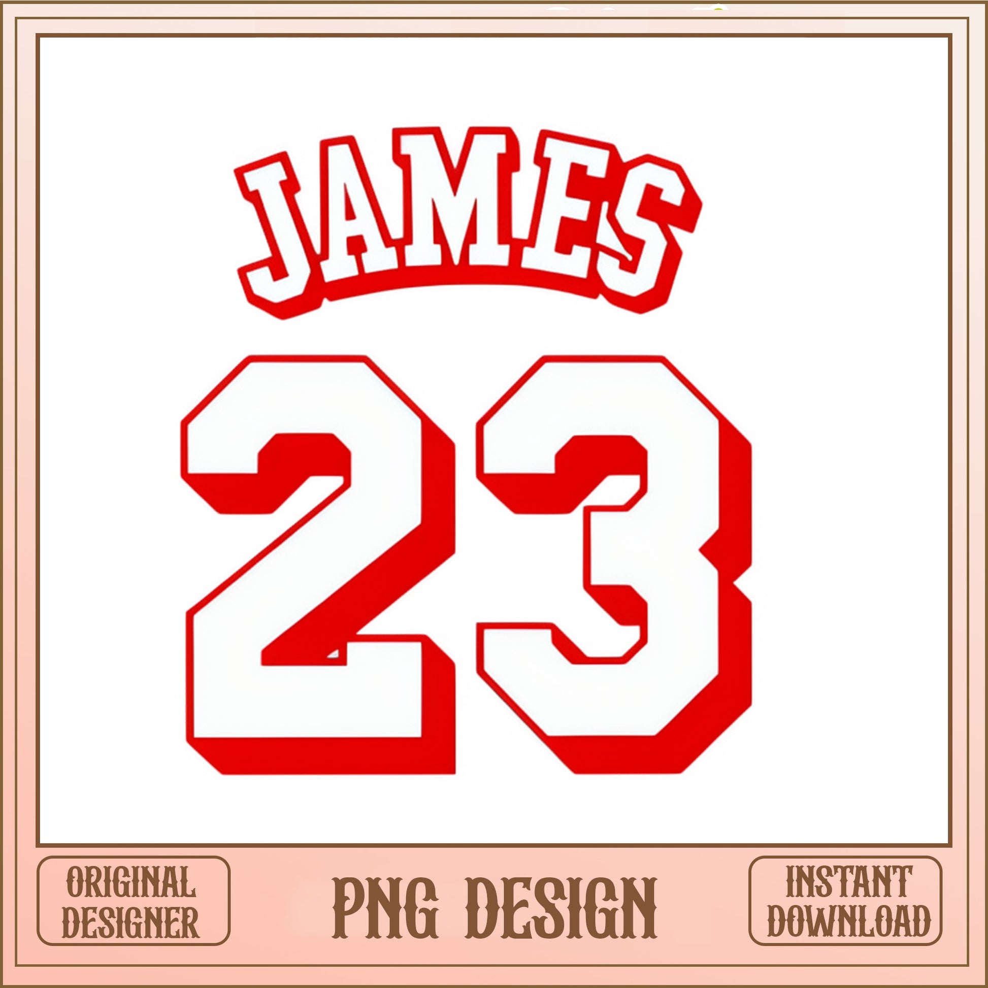 James 23 Jersey Number PNG, Basketball Player PNG, Sport PNG