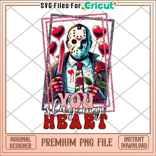 Jason Valentines Day PNG Sublimation