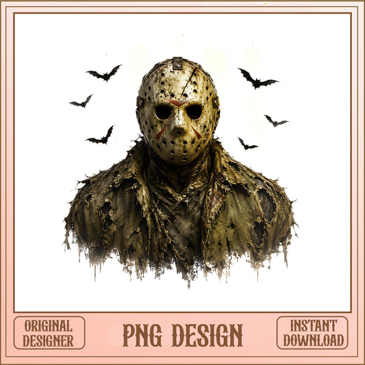 Jason Voorhees Halloween PNG, Horror Movie Clipart, Halloween PNG