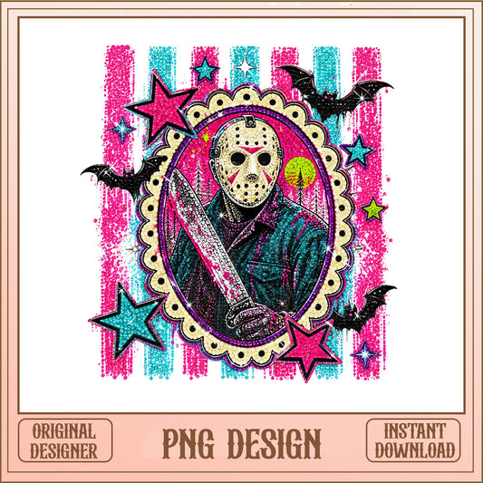 Jason Voorhees Halloween PNG, Horror Movie PNG, Spooky PNG