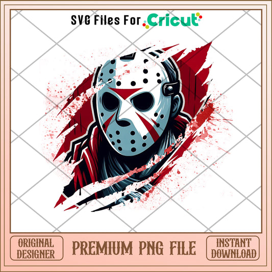 Jason Voorhees character png, character png, halloween png