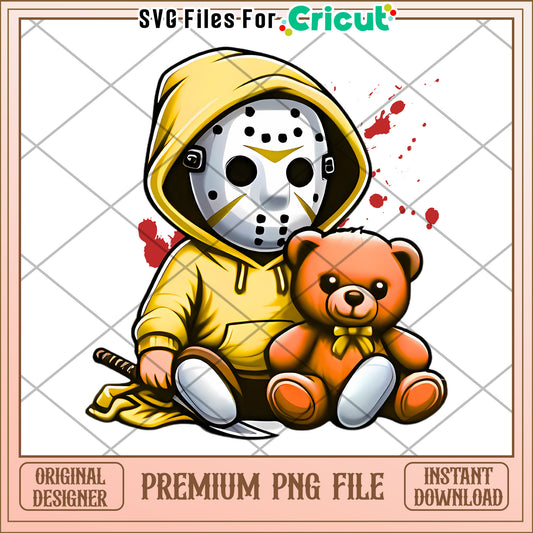 Jason chibi png, halloween decorations​ png, halloween ends​ png