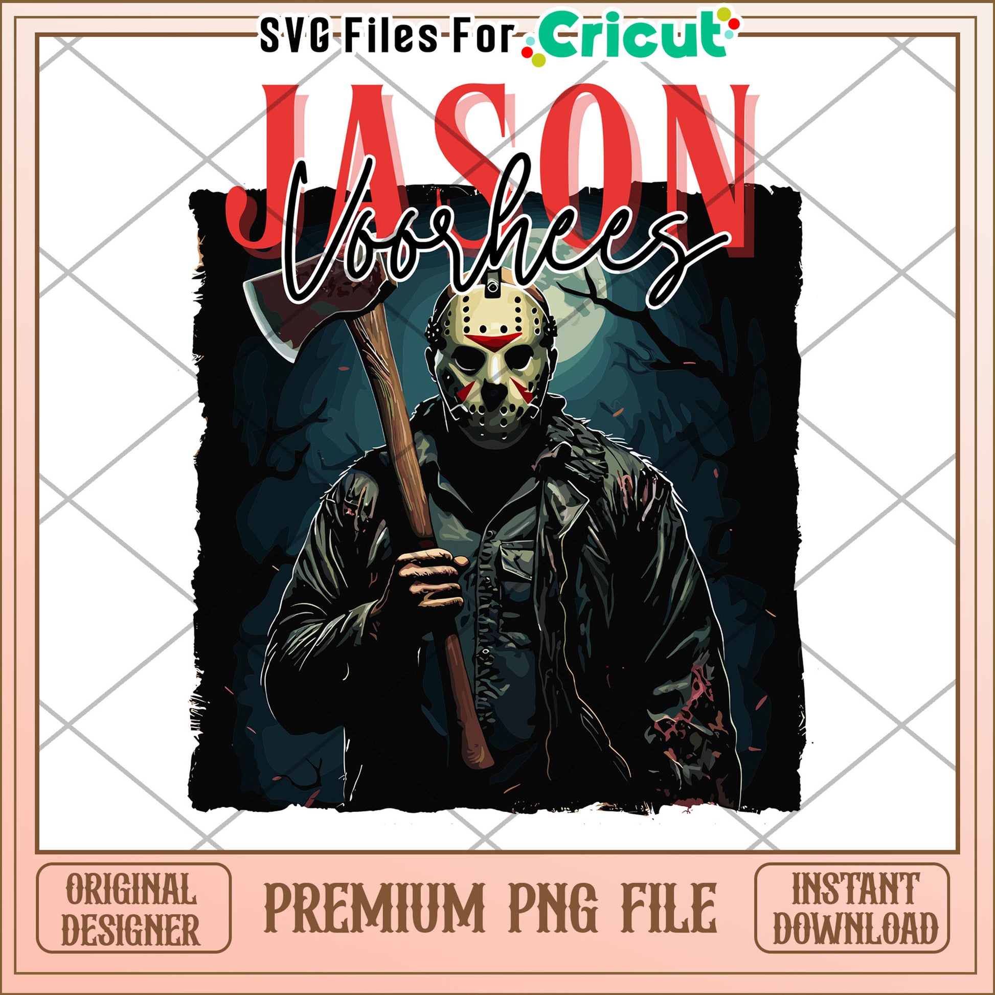 Jason thug life fun png, killers characters png, halloween pumpkin png