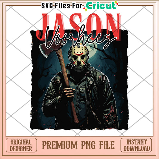 Jason thug life fun png, killers characters png, halloween pumpkin png