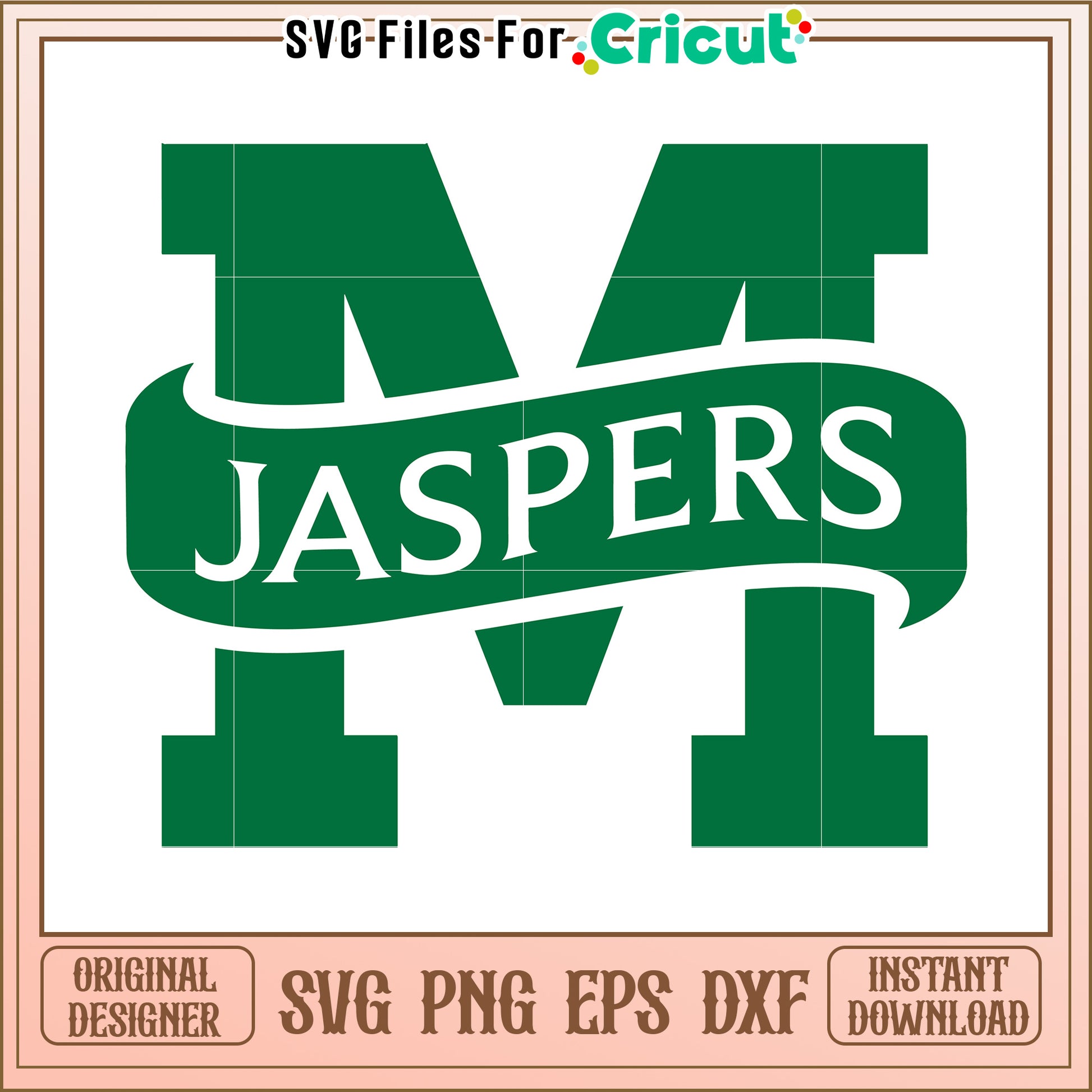 Jaspers SVG Design for Cricut Projects, Perfect for Team Spirit Creations