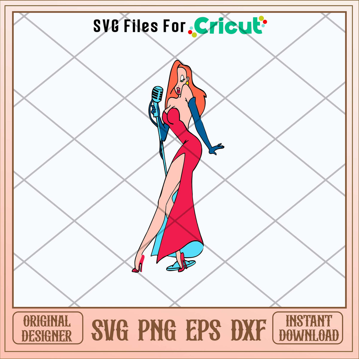 Jessica Rabbit Decals Jessica Rabbit Svg 1 – svg files for cricut