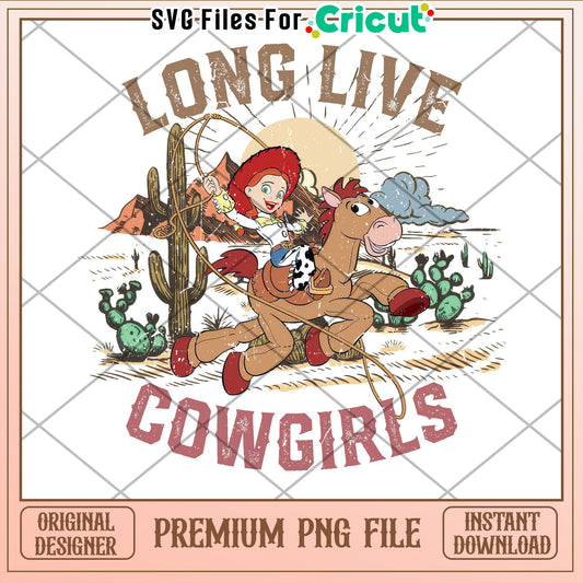 Jessie Cowgirl PNG Cricut Download
