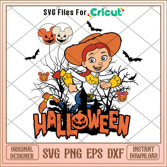 Jessie Halloween svg, Toy Story Characters svg, Digital Download