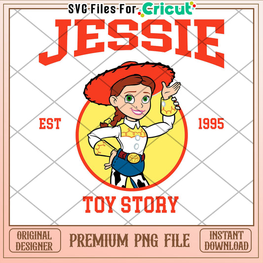 Jessie Toy Story PNG Cricut Design