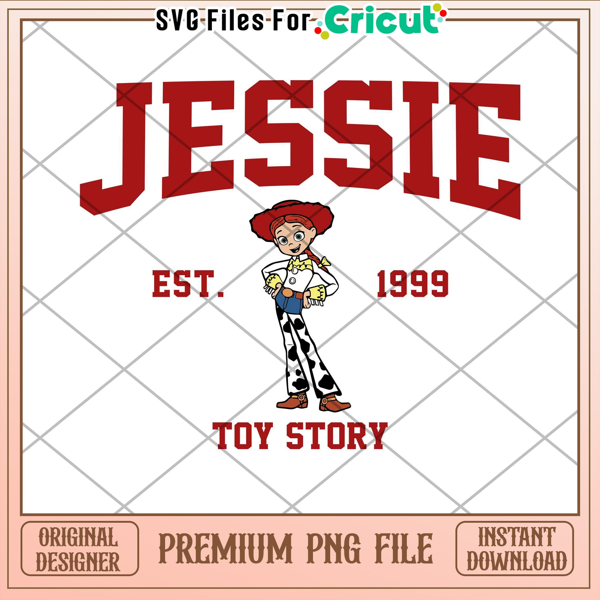 Jessie Toy Story PNG Cricut Download