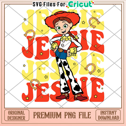 Jessie Toy Story PNG Cricut File