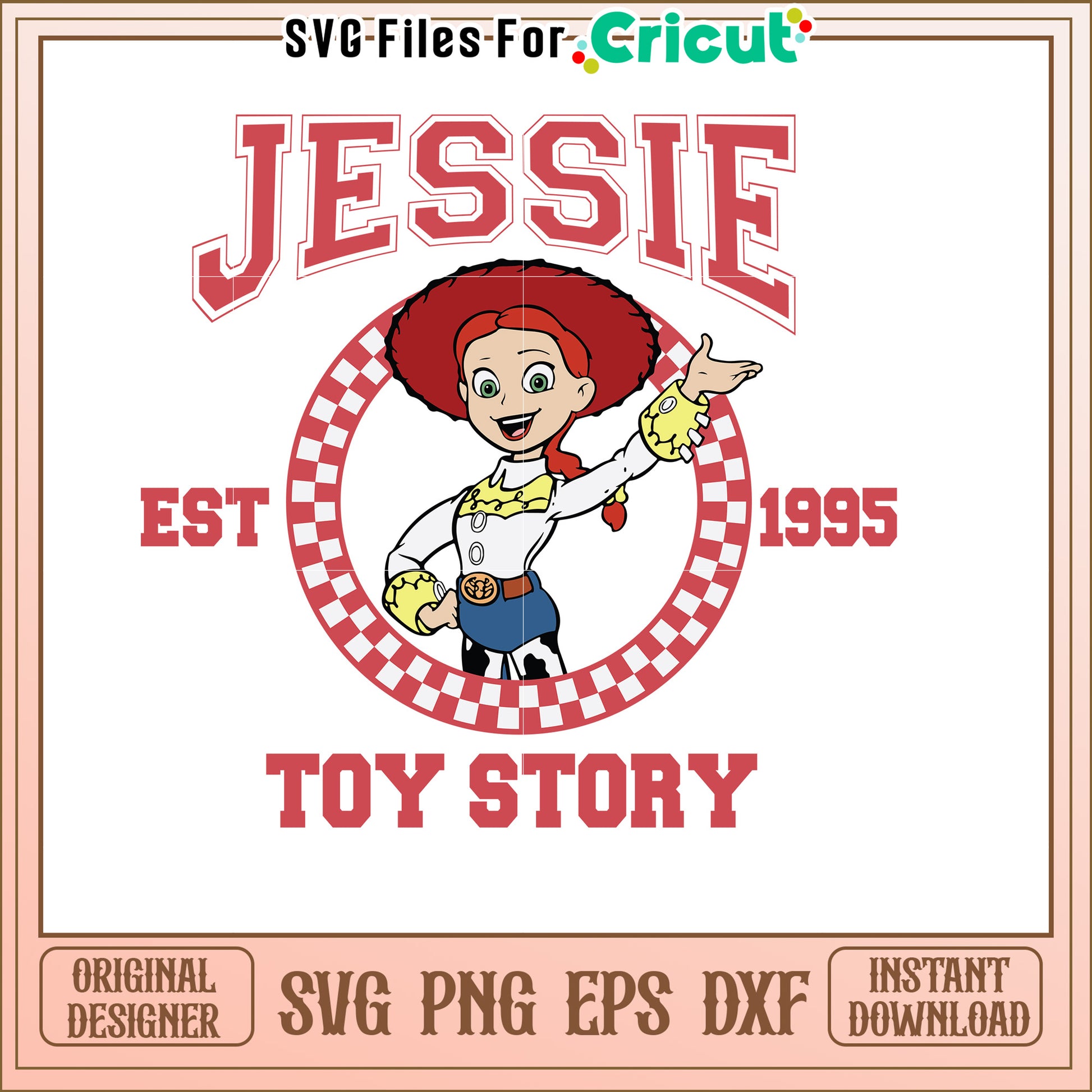 Jessie Toy Story SVG 1995