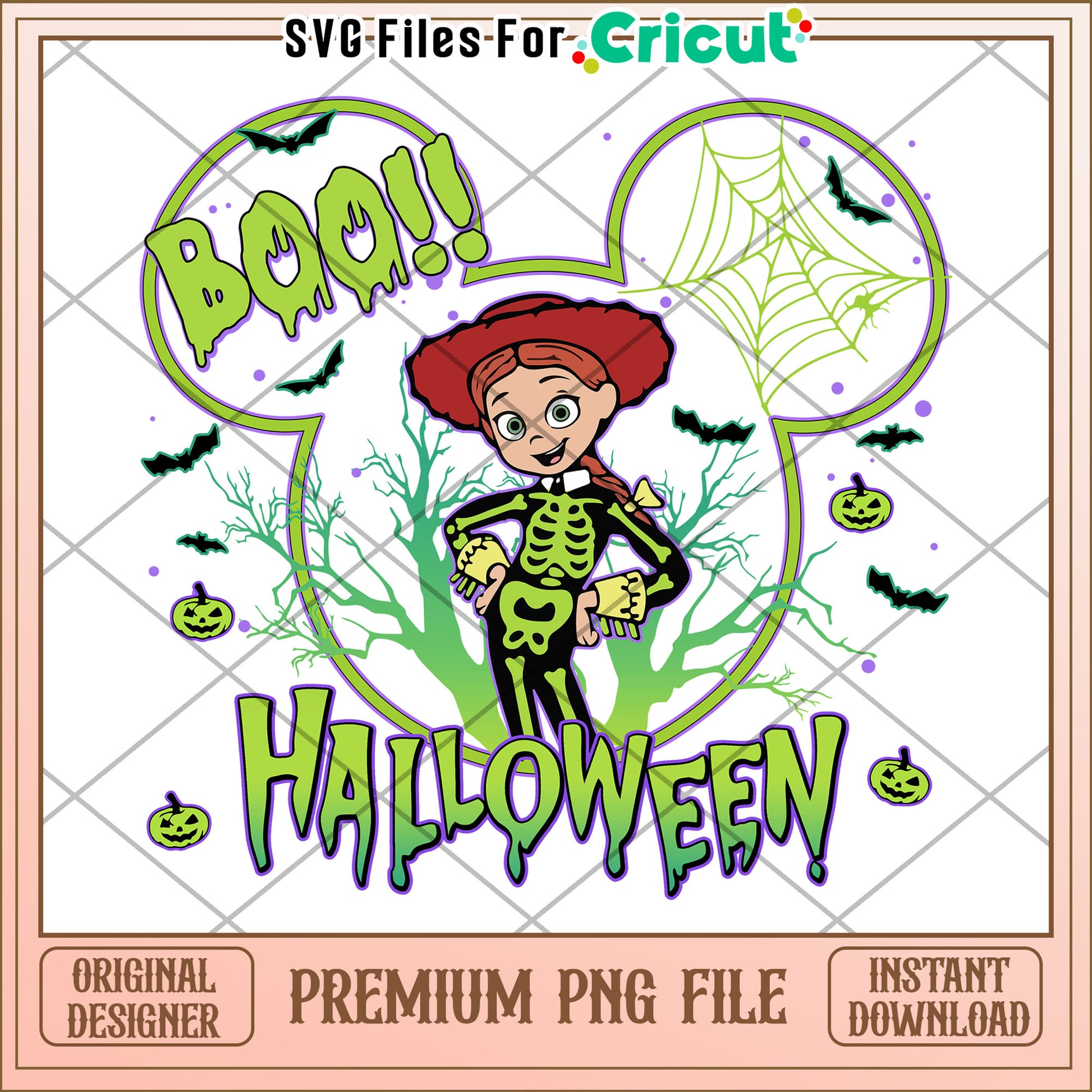 Jessie boo png, halloween costumes​ png, halloween desigin png