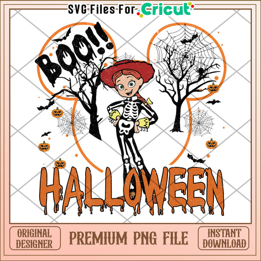 Jessie halloween png, spirit halloween​ png, halloween decor png
