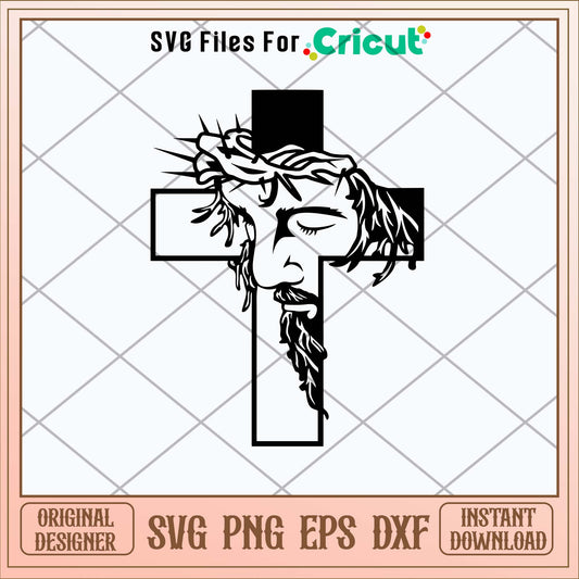 Jesus Cross Svg Christian Cross Svg