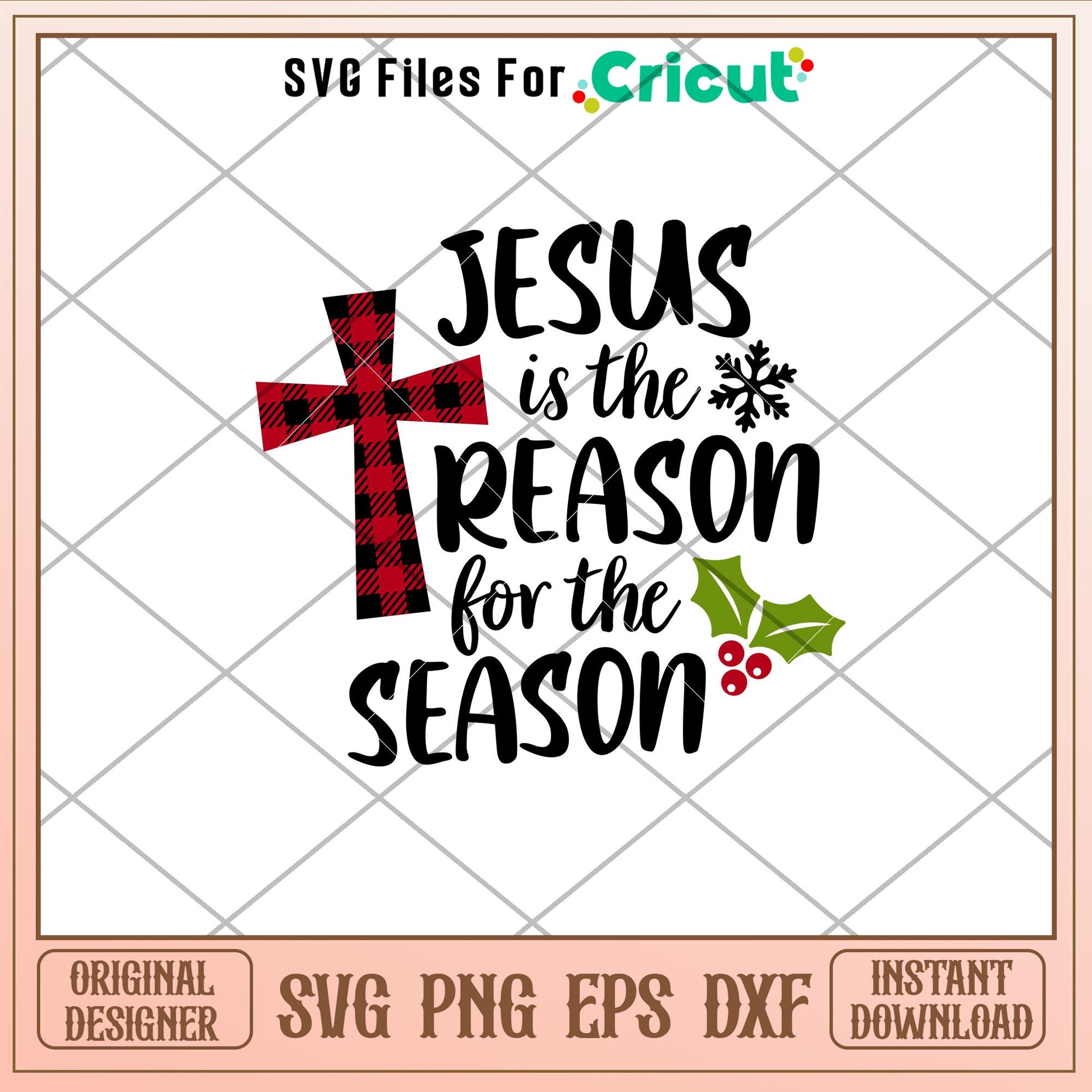 Jesus Is The Reason For The Season, Jesus Is The Reason For The Season Svg