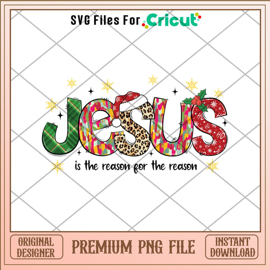 Jesus is the reson for the reson png, Jesus png, christmas png