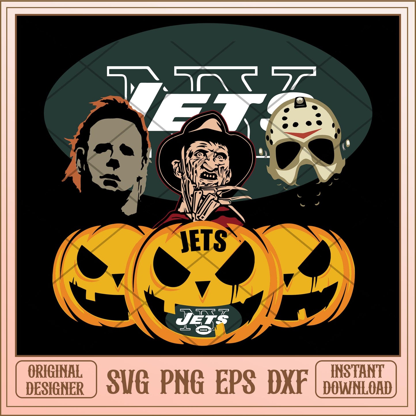 Jets bundle horror svg, Horror characters svg, digital download