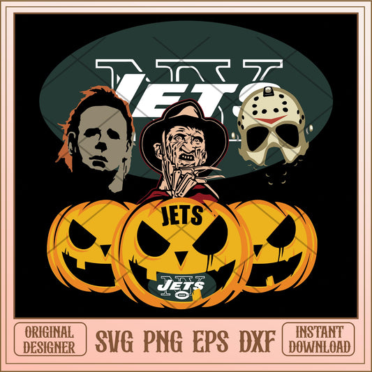 Jets bundle horror svg, Horror characters svg, digital download