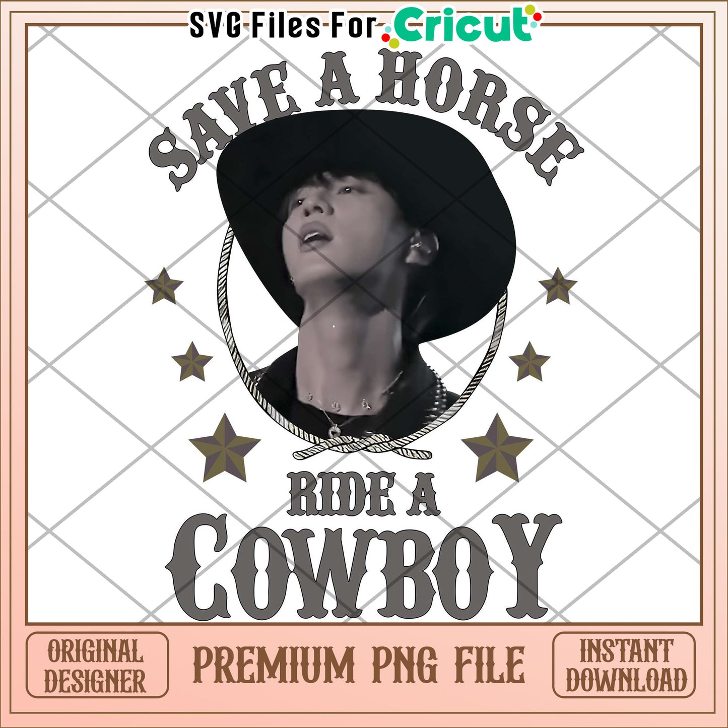 Jin save a horse ride a cowboy png, jin cowboy style png, bts western aesthetic png