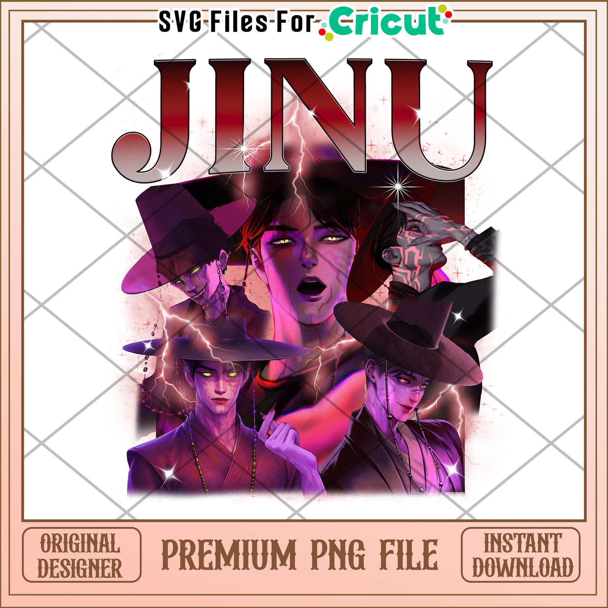 Jinu demon saja png, demon hunters png, huntrix png