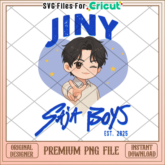 Jinu saja boys png, kpop cartoon png, saja boys png