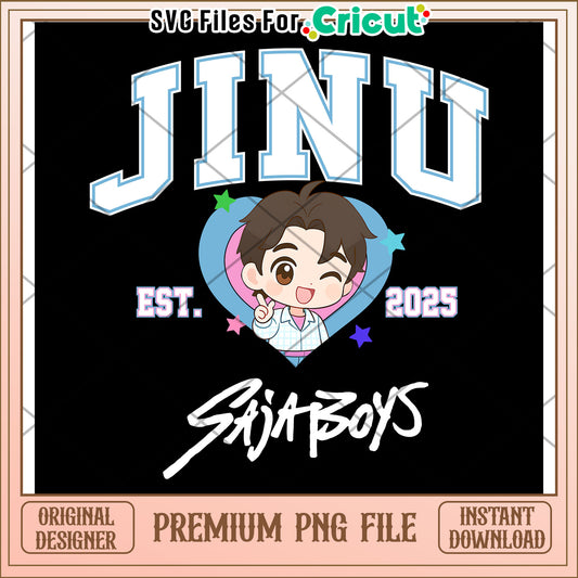 Jinu saja boys png, saja boys fans png, huntrix characters png
